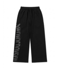 BAGGY PANTS WITH BLACK REFLECTIVE LOGO