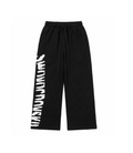 BAGGY PANTS WITH WHITE REFLECTIVE LOGO